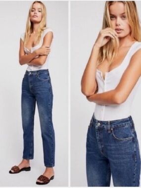 We the Free High-Rise Straight Leg Jeans 29